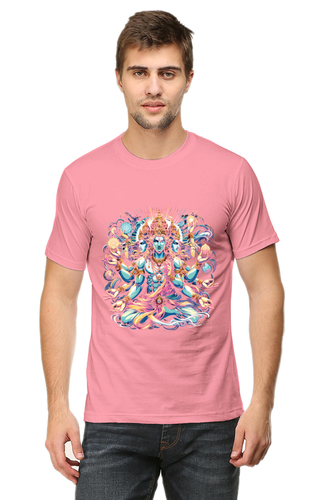 Men’s Shiva Vishnu Maheshwara Pure Cotton T-shirt