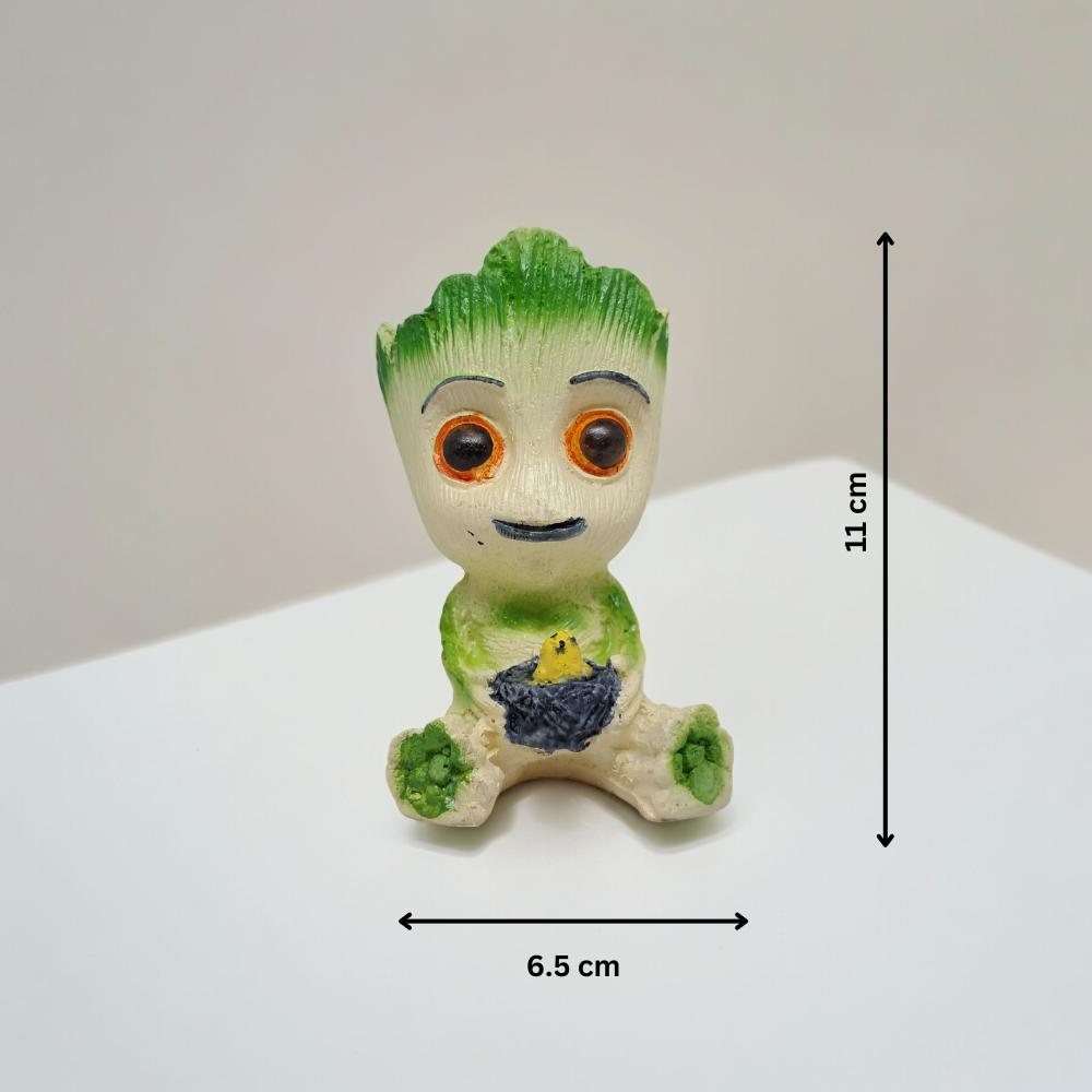 Groot Planter Pot Tree Multipurpose Flowerpot Cum Pen Container Baby Groot Succulents Pot for Outdoor | Indoor Use