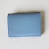 Fashionable pastel blue women’s clutch purse